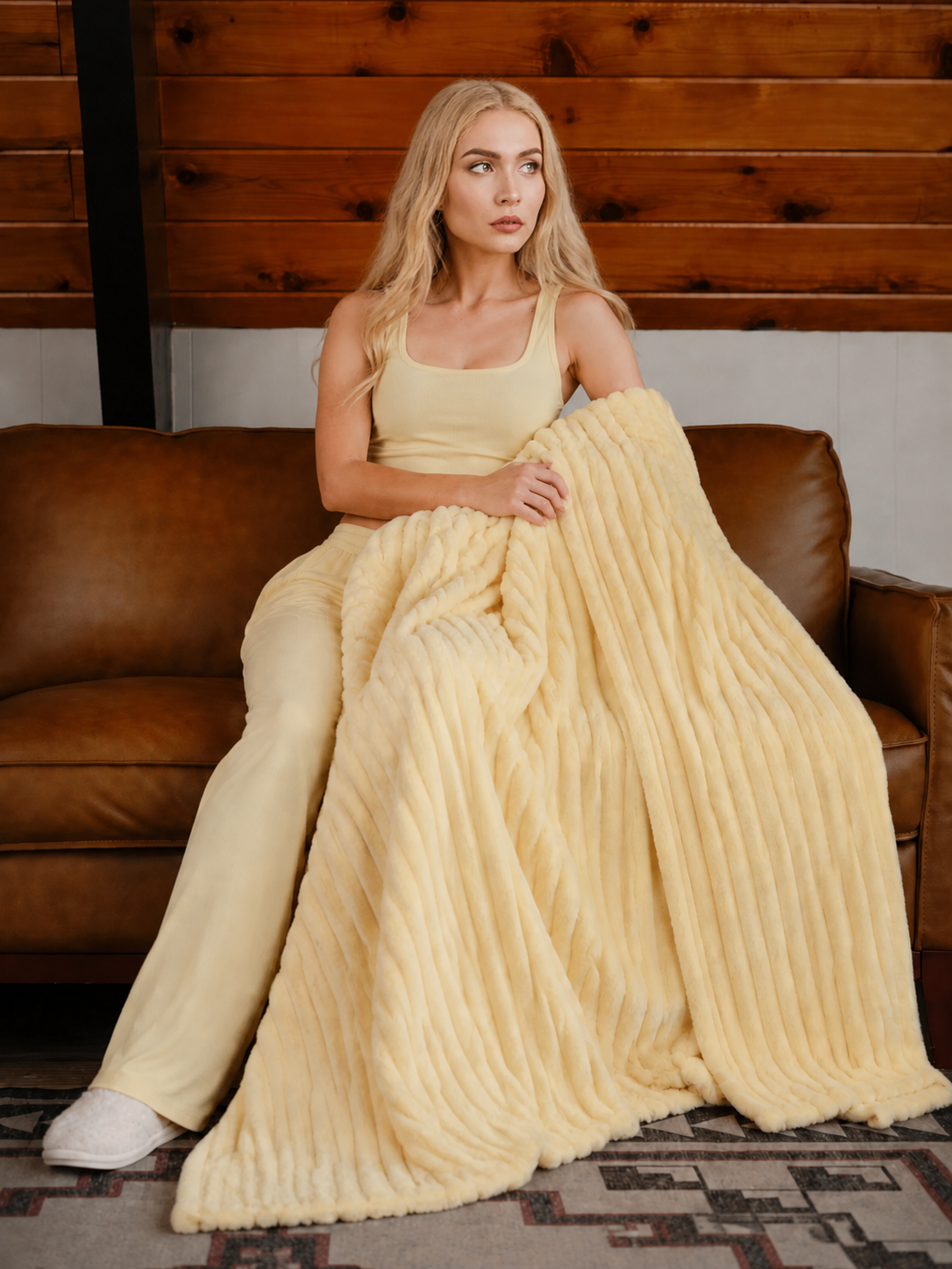 Custard | MoraNest Blanket 01